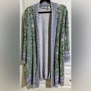 Isaac Mizrahi Live! 3/4 sleeve cardigan 3x